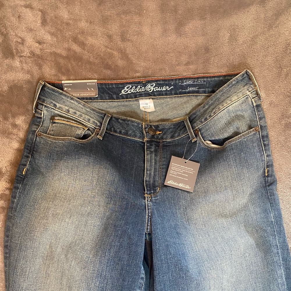 New w tags Eddie Bauer women’s size 12 jeans